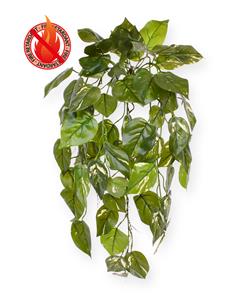 Pothos kunst hangplant deluxe 70cm - bont - FR - brandvertragend