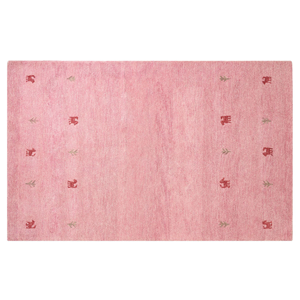 BELIANI Vloerkleed modern roze 140 x 200 cm YULAFI