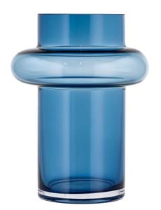 Lyngby Vasen Tube Vase Glas dark blue 20 cm (blau)