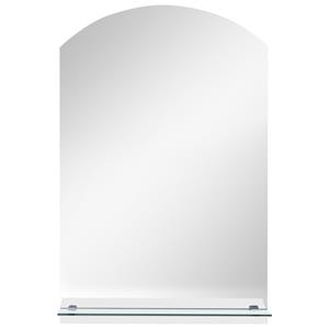 VIDAXL Wandspiegel Mit Regal 20×40 Cm Hartglas