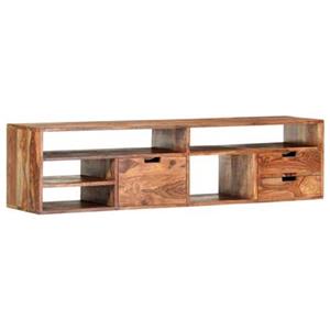 VIDAXL Tv-schrank 140x30x35 Cm Massivholz Palisander