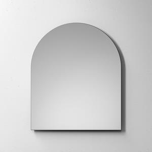 Saniclass Arch spiegel - 80x95x3.5cm - met verlichting - Geborsteld Aluminium SP-AR80