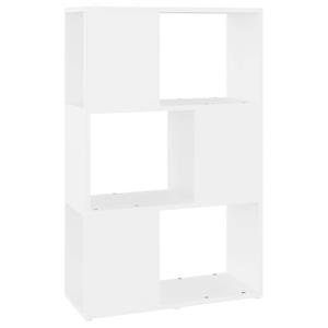 VIDAXL Bücherregal Raumteiler Weiß 60x24x94 Cm Spanplatte