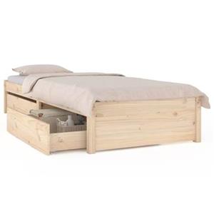 Vidaxl Bett Mit Schubladen 90x200 Cm