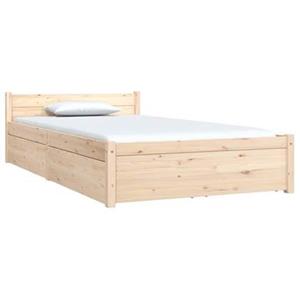 vidaXL Bedframe met lades 90x200 cm