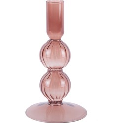 Present Time Candle Holder Swirl Bubbles