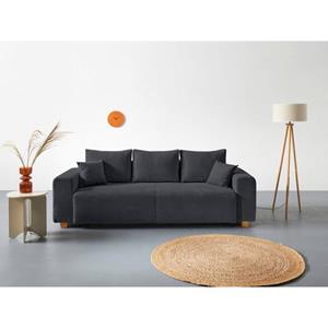 COLLECTION AB Schlafsofa "Yves", mit Bettkasten und Bettfunktion, 2 Zierkissen inklusive, in Cord