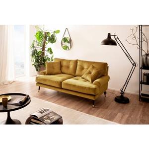 Trendfabrik 2-Sitzer "Samir", mit Strasssteinen und goldfarben Applikationen