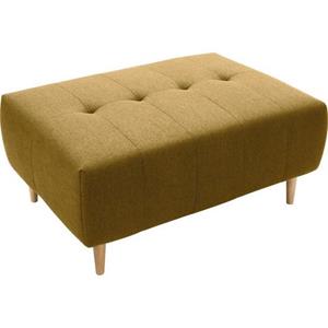 exxpo - sofa fashion Hocker, mit Holzfüßen, frei im Raum stellbar