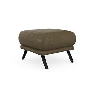 sit&more Hocker Scandia Met zwarte matte metalen poten