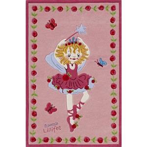 Prinzessin Lillifee Vloerkleed voor de kinderkamer LI-2200-01 Contoursnit, briljante kleuren, kinderkamer