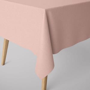 SCHÖNER LEBEN. Tischdecke  Tischdecke Leinenlook uni rosa verschiedene Größen, handmade