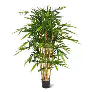 Plantje Bamboe Deluxe 120 cm - Kunstplant