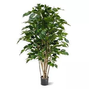 Plantje Ficus Exotica Deluxe 125 cm - Kunstplant