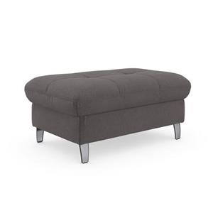 sit&more Hocker met bergruimte Maggiore met bergruimte en moderne metalen poten