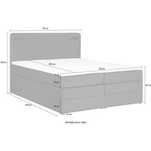 Leonique Boxspring Adil (5 stuks)