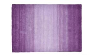 THEKO Wollteppich ¦ lila/violett ¦ Wolle ¦ Maße (cm): B: 60 H: 1,4  - Möbel Kraft