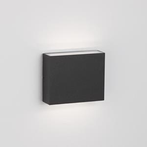 Nova Luce LED Wandleuchte Dewi in Anthrazit 2x 3,85W 296lm IP65