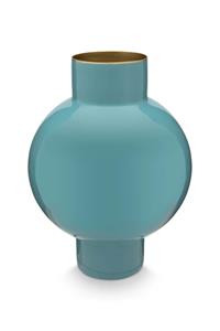 PiP Studio Vasen Vase Metal klein sea green 18 x 24 cm (blau)
