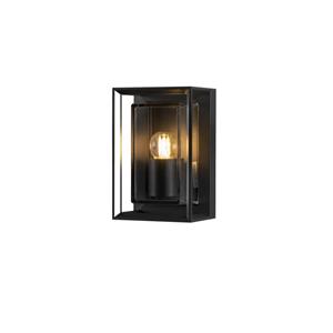 KonstSmide Landelijke wandlamp Brindisi zwart 7886-750