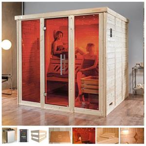 Weka Sauna Kemi Panorama 7,5 kw kachel met externe bediening