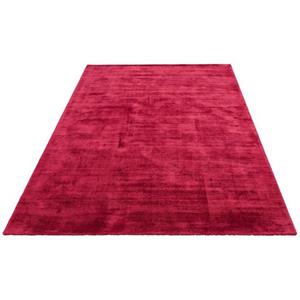 Leonique Teppich "Soley", rechteckig, Seiden-Optik, einfarbig, weiche Viskose, Kurzflor-Teppich