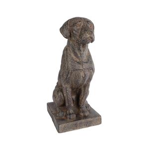 Countrylifestyle Sculptuur dog bruin