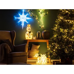 BELIANI Kerstdecoratie voor buiten LED-verlichting wit 50 cm KUMPU