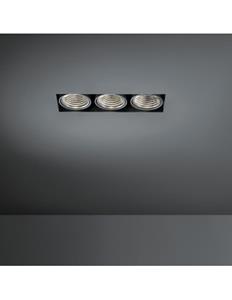 Modular Lighting Modular Mini multiple trimless for smartrings 3x LED GE Inbouwlamp