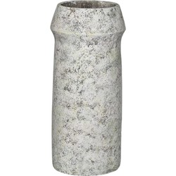 PTMD Collection PTMD Nimma Grey cement pot wide top round high L
