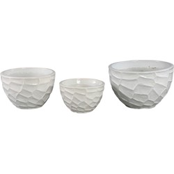 PTMD Collection PTMD Sharlene White ceramic pot scaled round SV3