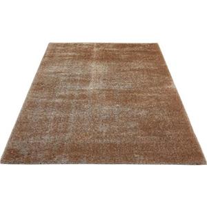 LUXOR living Hochflor-Teppich "Gela", rechteckig, Uni Farben, weich und flauschig, ideal im Wohnzimmer & Schlafzimmer