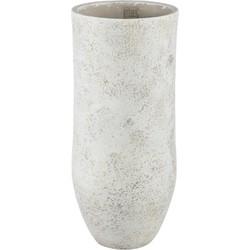 PTMD Collection PTMD Dorin White cement minimal high round pot L