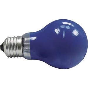 ESR Gekleurde lamp blauw 15W E27 grote fitting vorm standaard 230V dimbaar