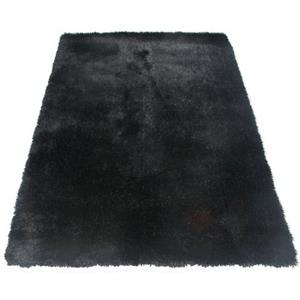 Leonique Hoogpolig vloerkleed Lagos Microvezel, extra zacht, uni, geschikt voor vloerverwarming