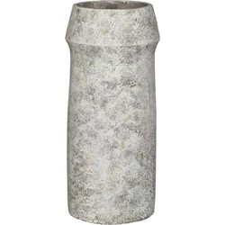 PTMD Collection PTMD Nimma Grey cement pot wide top round high XL