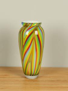 HO-Jeuken Glazen vaas kleurig 31 cm, SA-14