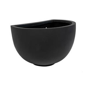 Pottery Pots Bloempot-Hangpot Zwart L 22 x B 28.5 x H 18 cm