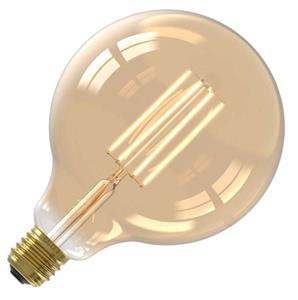 Calex E27 dimmbare LED-Glühlampe G125 Goldline 4,5W 470 lm 2100K
