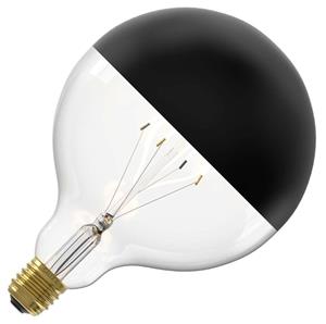Calex E27 dimmbare LED-Lampe Kopfspiegel G125 schwarz 4W 200 lm 1800K