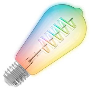 Calex Intelligente E27-RGB-LED-Lampe ST64 4,9 W 280 lm 1800 K
