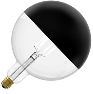Calex E27 dimmbare LED-Lampe Top Mirror G200 schwarz 6W 360 lm 1800K