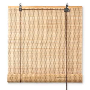 Xenos Bamboe rolgordijn - naturel - 60x130 cm
