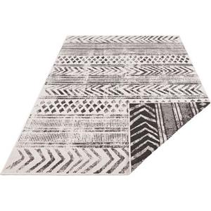 NORTHRUGS Vloerkleed BIRI tweezijdig te gebruiken kleed Geschikt voor binnen en buiten, in boho-stijl, platweefsel