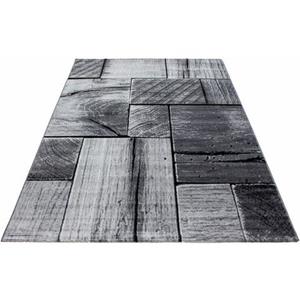 Teppich Teppich PARMA BLACK 160 X 230cm Rechteck, SchönesWohnen24