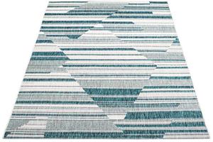 Carpet City Teppich "Outdoor 660", rechteckig, In/- Outdoor geeignet, Abstrakt, Wohnzimmer, Balkon, Terrasse