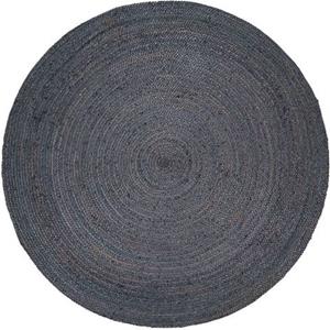Teppich Jute Teppich Handgefertigt Rund Einfarbig Ethno, Paco Home, Rund, Höhe: 13 mm
