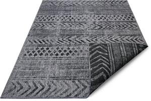 Teppich BIRI Wendeteppich, NORTHRUGS, rechteckig, Höhe: 5 mm, In- und Outdoor geeignet, im Boho Stil, Flachgewebe