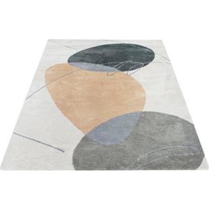 Teppich Megan, LeGer Home by Lena Gercke, rechteckig, Höhe: 20 mm, super soft, kuschelig, mehrfarbig, geometrisches Muster, Wohnzimmer