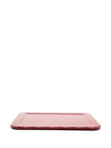 Fornasetti Dienblad met geometrische print - Rood